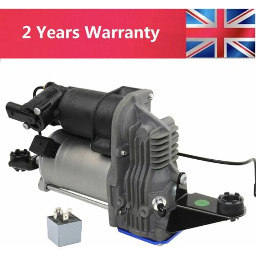 AP03 For BMW 5 Series E61 Air Suspension Pump Compressor & Bracket +Relay New 37106793778,37206792855