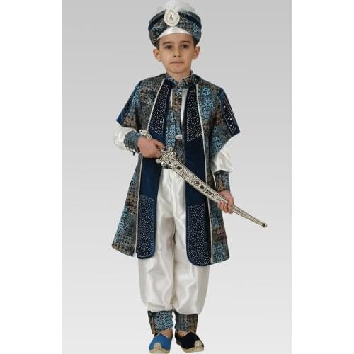 Metehan stony prince sunnet clothes kid circumcision dress 1-14 age Birthday and party-event costumechild dress