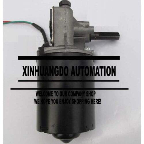 50RPM GW70105 dc 24 v 8N.m 6.5 A low speed high torque worm gear reducer motor, wiper, barbecue grill motor - right