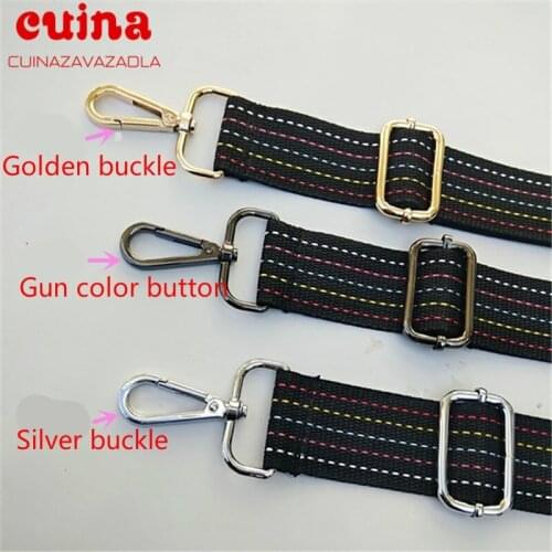 New Nylon Bag Strap Women Shoulder Crossbody Bag Belt Strap Bag Part Accessories Female Messenger Bag Strap Handle