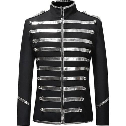 2020 Autumn Spring Sequin Stage Suit Jacket Men Party Dress Suit Fashion Digital Printing Casual Drama costume Blazer
