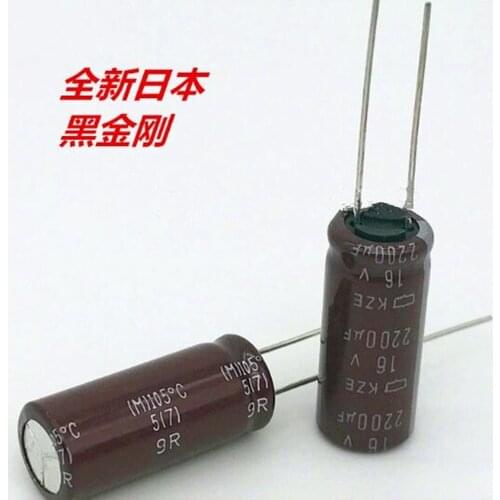 CAP Switching US 16V 2200UF Size 13*25 mm NIPPONCHEMI-CON High frequency low resistance new and original 20pcs/lot