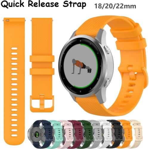 22mm watch band strap for huawei watch gt 2 watchbands 20mm accessories correa amazfit gts bip gtr 2 samsung galaxy watch 3 18mm