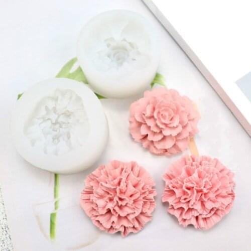 3D Flower Silicone Mold Homemade Soap Candle Molds Chocolate Cake Decorating Moulds DIY Tools