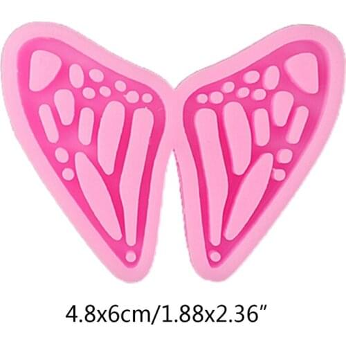 R2LE Butterfly Wing Pendant Earring Silicone Mold is Suitable for Resin Epoxy Resin Diy Craft Pendant Earrings Jewelry Making