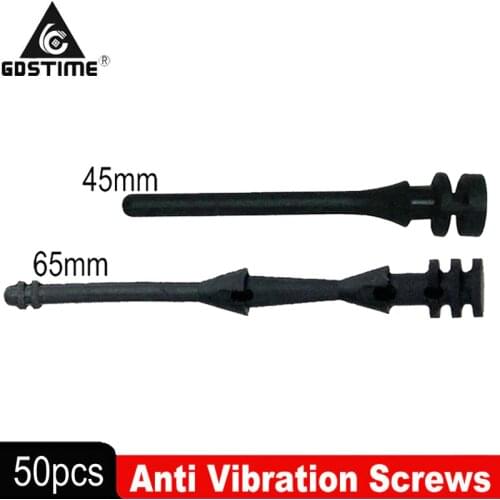 50 Pieces LOT Screw Pin Rivet Rubber PC Fan Noise Absorbtion Fans Anti Vibration Mount Silicone Screws 45mm 65mm