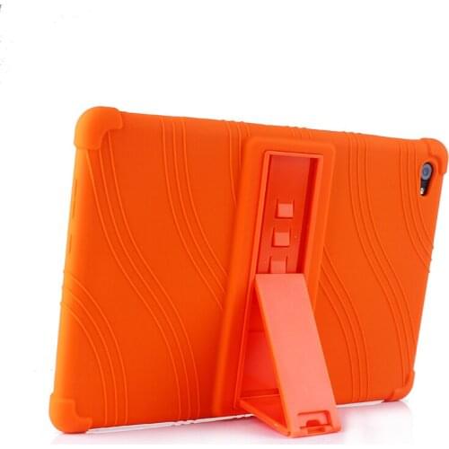 Silicone Case For Huawei MediaPad M5 Lite 10 Inch BAH2-L09/W19 DL-AL09 Tablet Stand Cover For Mediapad M5 LITE10 C5 10 Soft Case