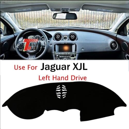 TAIJS Factory Anti cracking High Quality Classic Polyester Fibre Car Dashboard Cover For Jaguar XJL Left Hand Drive