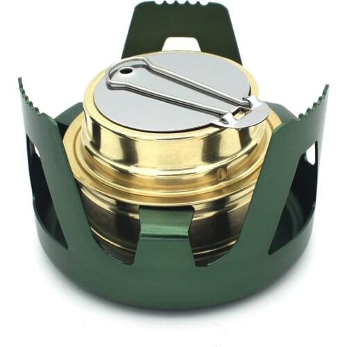 Outdoor Alcohol Stove Burner Camping Cooking Burner Portable Hiking Picnic Alcohol Stove BBQ Camping Accessories Ultralight