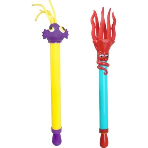 Spoof Octopus Water Gun Childrens Outdoor Beach Toys Clown Fish Water Gun Parent-child Interaction Playing In Water Kids Toys