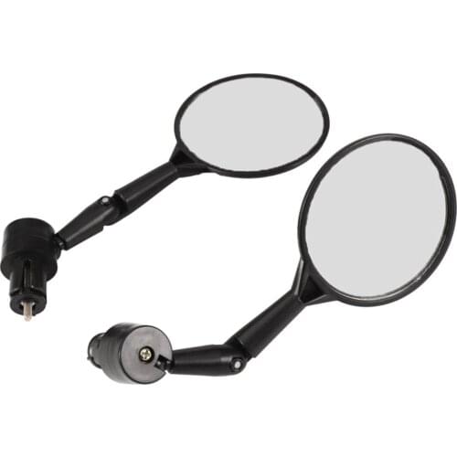1 pair Foldable Round Scooter Rear Mirror for KTM Mirror Motocross Accessories for Bike Rearview Motorcycle Mirrors