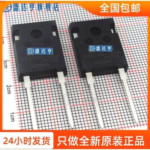 10Pcs/Lot DSEI30-06A 37A 600V TO247-2 High-Power DIP Schottky Barrier Diode/ NEW Original In Stock