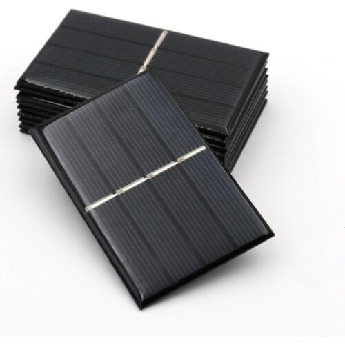 1PC X 2V 300mA Solar Panel Portable Mini Sunpower DIY Module Panel System For Solar Lamp Battery Toys Phone Charger Solar Cells
