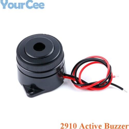 2pcs 2910 Piezo Electric Active Buzzer Speacker 3025 Continuous Sound Alarm DIY Spiral DC Refrigeration Equipment