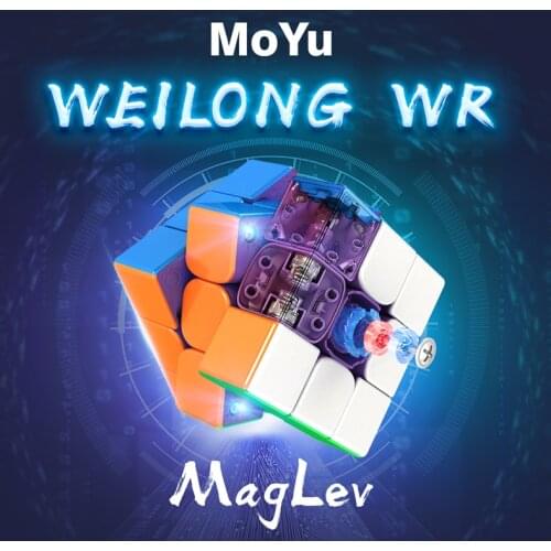 2021 MoYu Weilong WRM 3x3x3 Magnetic Speed Cube MoYu Professional 3x3 Weilong Cubos Magico Educational Brain Teaser Toys Puzzle