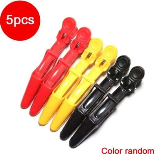 5pcs /set Mini Portable Hairdressing Alligator Hair Clips Professional Salon Barber Tool Hair Styling Tools Headwear Accessories