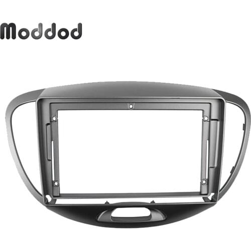 Double Din Car Radio Fascias 9 inch for HYUNDAI I-10 2012 Car Stereo DVD Player Dash Mount Trim Kit Dashboard Installation Frame