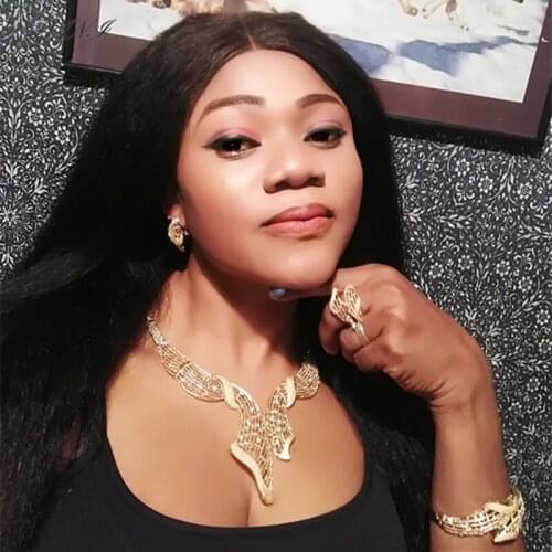 Fani 2019 Fashion African Jewelry Set Wholesale Dubai Gold Bridal Jewelry Sets nigerian Wedding Women Costume Jewelry set Brand