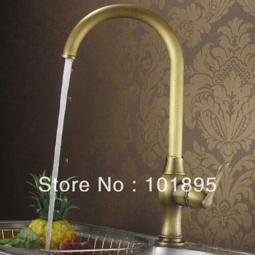 L16657 - Luxury Deck Mounted Brass Bronze Color Kitchen Faucet