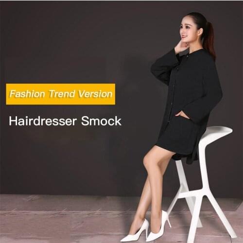 Long Sleeve Pet Groomer Soft and Comfortable Beautician Overalls Anti-static Hairdressing Beauty Pet Shop Hairdresser Apron