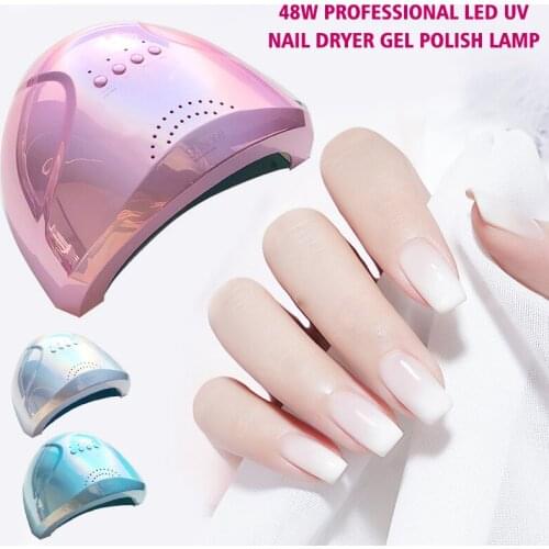 48W Professional LED UV Nail Dryer Gel Polish Lamp Light Curing Manicure Salon Nail Art Tools