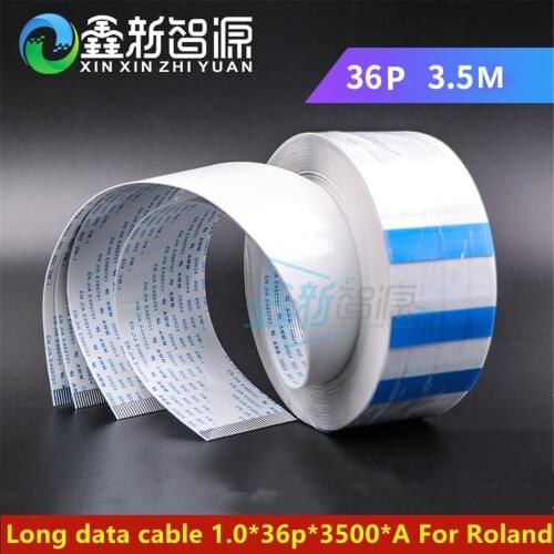Roland long date cable 36pin 3500mm for Roland FJ540 fj740 SJ745 RS640 RS540 Roland Plotter FFC Flat main board data cable 3.5M