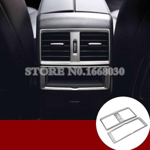 Inner Armrest Rear Air Vent Cover Trim 2pcs For Benz ML W166 2012-2015 GL X166 2013-2015 Car accesories interior Car decoration