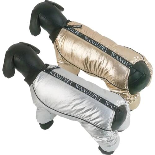 Winter Pet Dog Coat Jacket Soft Fleece Warm Clothes For Dogs Waterproof Puppy Jumpsuits Chihuahua French Bulldog Cotton Clothing