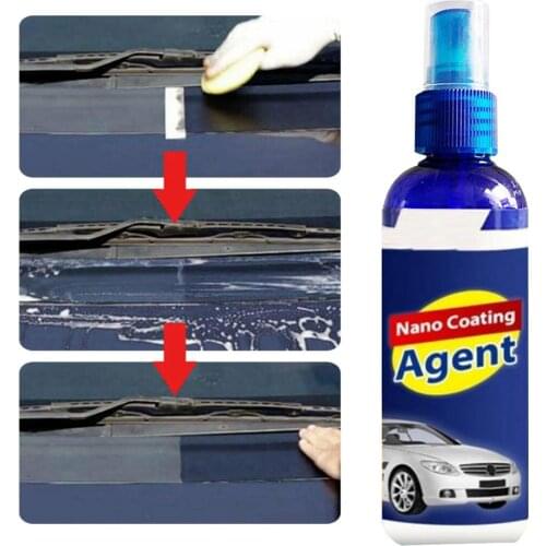100ml Car Nano Coating Agent Anti Scratch Hydrophobic Polish Coating Agent Car Coating Spray Wax Cleaning Agent