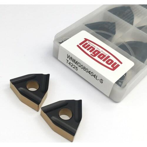 100% Original 10PCS WNMG080404L-S T4225 Sale Carbide Inserts Metal CNC Machine Parts Tool For Machining Steel Parts Turning Tool
