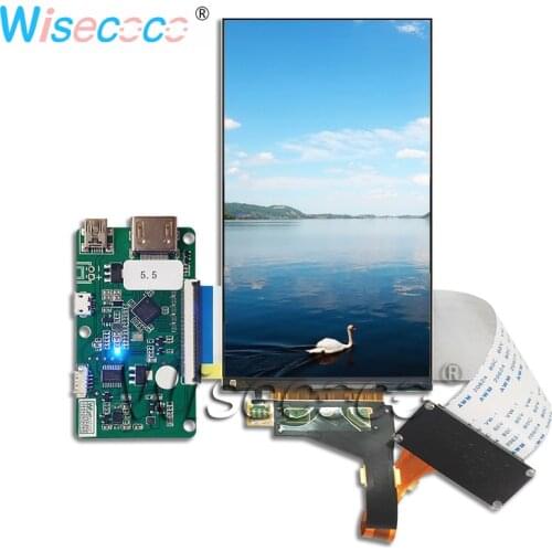 5.5 inch 2K LCD monitor 50PIN IPS resolution 1440 * 2560 new version of the control driver board for DIY 3D printer