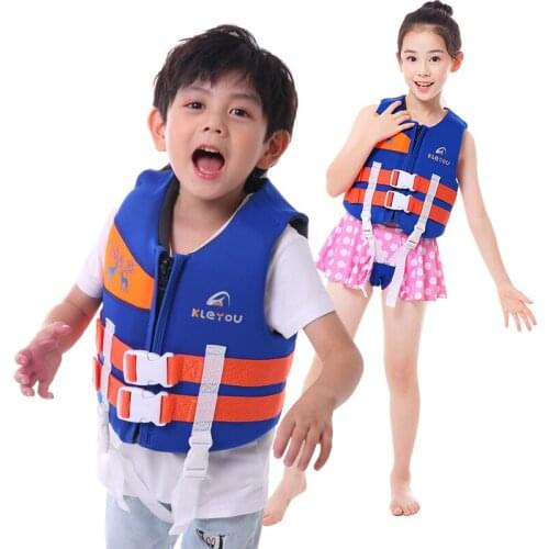 Kids Professional Water Sport Surf Vest Motorboat Wakeboard Raft Fishing Vest Rescue Boat Swimming Sailing Safety Diving Vest