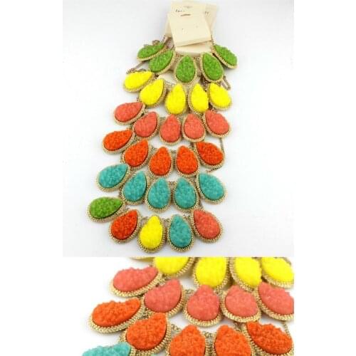 European and American accessories fashion joker texture necklace womens short personality chain exaggerated jewelry