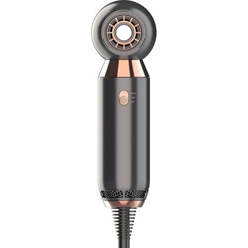 Leafless Hair Dryer Portable Mini Blow hair dryer Temeperature Control Travel Hairdryer Hot &Cold Wind Negative Ionic Blow Dryer