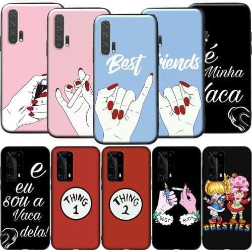 GX31 Best Friends BFFS for Huawei Y5P Y6P Y7A Y8P Y9A Mate 10 20 30 Pro Lite Nova 2i 3 3i 4 5 5T 7 SE P Smart Z