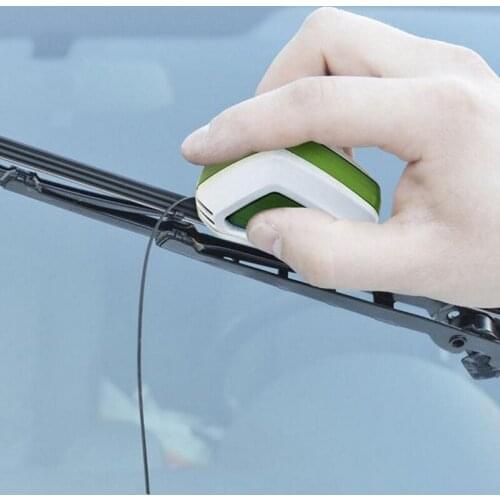 Car Wiper Repair Tool Windscreen Wiper Blade Cutter Windshield Rubber Regroove Tool Trimmer/Restorer TSLM1 With Cleaning Sponge