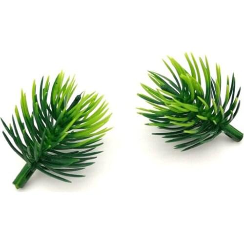 100PCS Artificial Flowers Fake Plants Branches Simulation for Christmas Tree Decorations DIY Accessories Home Party Office Decor