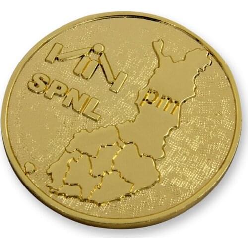 Manufacturer custom wholesale cheap challenge coin collection coin custom ceremony souvenir gold challenge coin