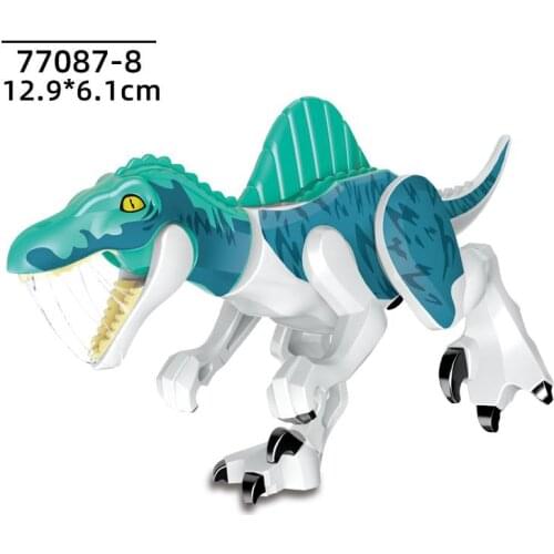 Jurassic Dinosaur Building Blocks Toys Park Compatible Major Brand Gifts Simulation Animal Rex Raptor