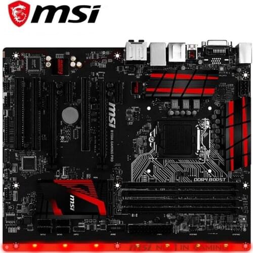 For MSI B150A GAMING PRO Motherboard LGA 1151 DDR4 For Intel B150 150M Desktop Mainboard SATA III USB3.0 PCI-E X16 3.0 Used