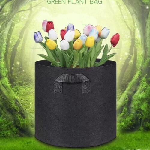Planting Bag Black garden tools Potato Fabric Vegetable Seedling growing pot 17-50Gallon Eco-Friendly Grow bag