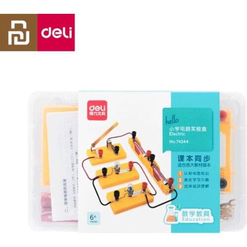 Youpin Kids Basic Circuit Electricity Learning Kit Physics Educational Toy For Children Experiment Teaching Hands-on Ability Toy