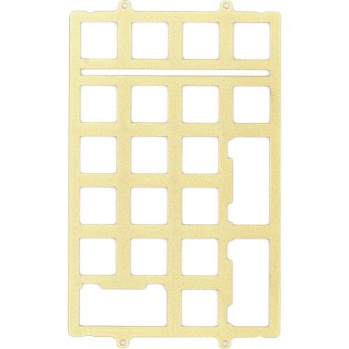 KBDpad MKII Brass Plate