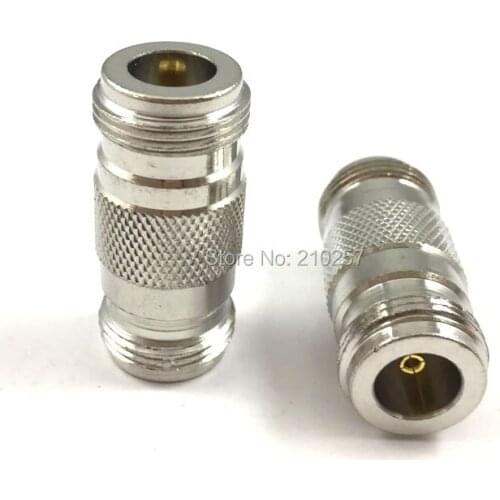 1pcs Metal N Female Jack to N Plug Straight RF Connector Adapter