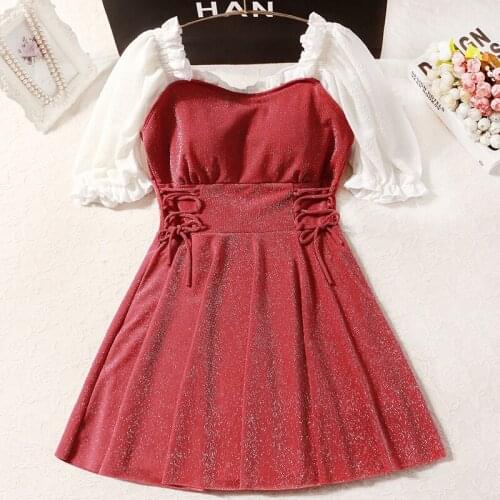 2021 New Women Patchwork One Piece Swimwear Swim Beach Dress Summer Sexy Plus Size Swimsuit Female Swimming Bandage Bathing Suit