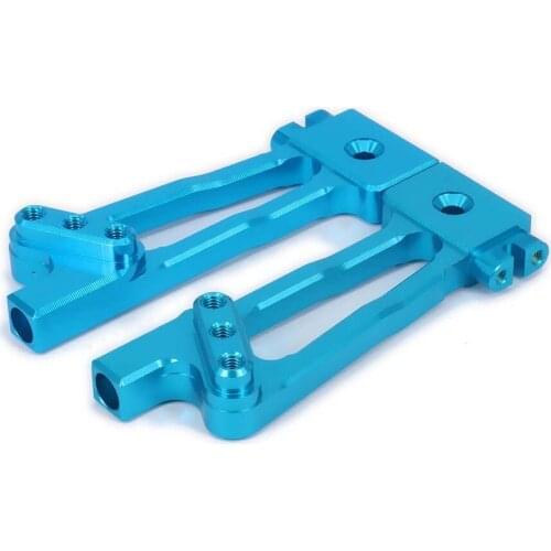 Alloy Aluminum Rear Shock Tower Absorber Plate For Rc 1/10 Wltoys K949-007 Electric Crawler Buggy Upgraded Hop-Up Parts 2 PCS