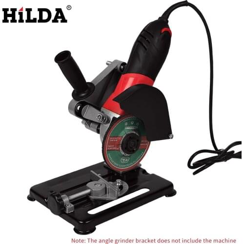 HILDA Universal Grinder Accessories Angle Grinder Holder Woodworking Tool DIY Cut Stand Grinder Support Dremel Power Tools