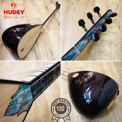 HUDEY Baglama Bağlama Short Fretboard Saz Turkish Guitar гитара укулеле عود موسيقي Oud Andralyn Bag Store Guitar Tezene Mizrap
