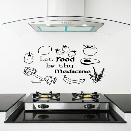 Lovely food Waterproof Wall Stickers Home Decor For Kids Rooms Diy Home Decoration Art Decor Wallpaper