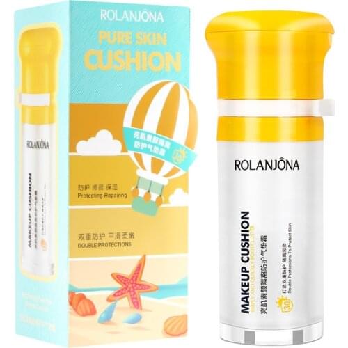 Lulanjina Isolation and Protection Air Cushion Cream Brightens Skin Tone, Beautifies and Moisturizes Nude Makeup BB Cream